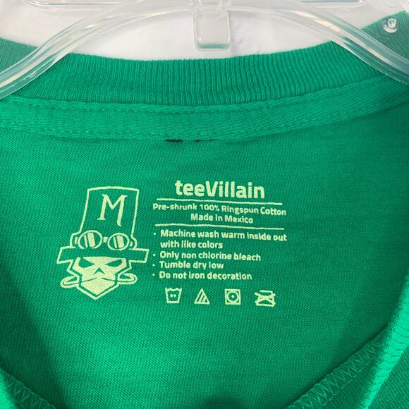 Tee Villain Heinecat tshirt Heineken Catwoman Batman ringspun cotton medium - Picture 3 of 5